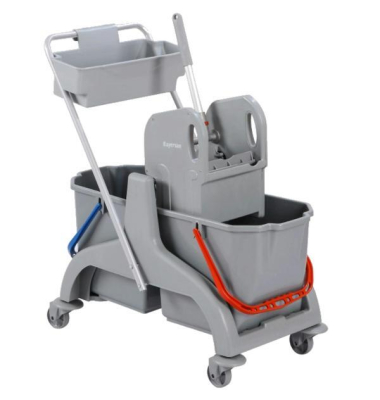 Doppelfahrwagen SCPEC36BD, 2 x 18 l, grau