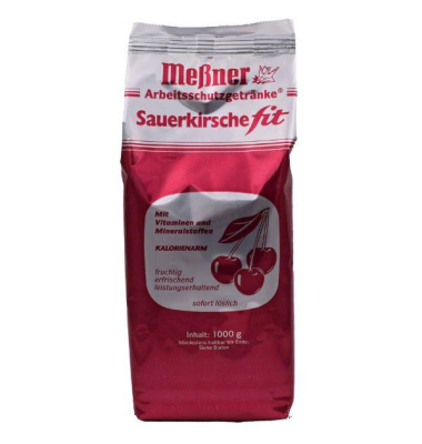 Arbeitsschutzgetr&auml;nk, Sauerkirsche-Fit, im Beutel, 10x1000g
