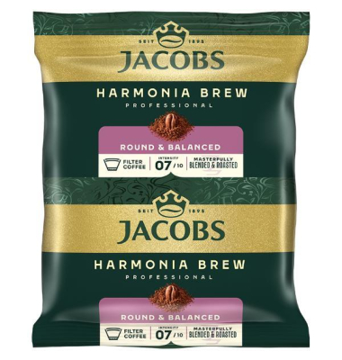 Kaffee Harmnonia 4039445, 4,8kg, gemahlen im Portionsbeutel