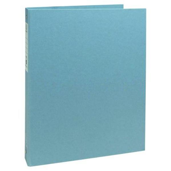 Exacompta Ringbuch 51232E, A4 4 Ringe 30mm Ring-Ø Recyclingkarton blau 3130630512325 Exacompta