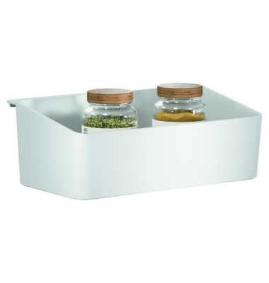 KITCHEN K&uuml;chenzubeh&ouml;r Box, 24 x 14.5 x 8.5 cm, wei&szlig;