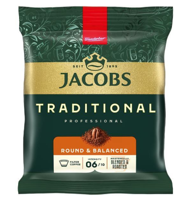 Kaffee Traditional 4039450, 4,95kg, gemahlen im Portionsbeutel