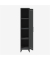 Fern 3S634 Garderobenschrank mit 3 Fachb&ouml;den, 38cm, anthrazit