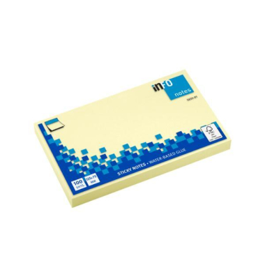 Haftnotizen 5655-01, 125x75mm, gelb, rechteckig
