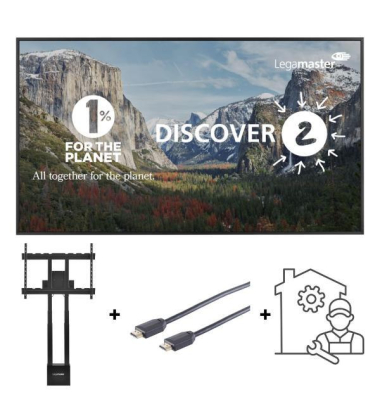 Pack 7 DISCOVER 2 65Z + Pylonensystem + Kabel + Installationsservice