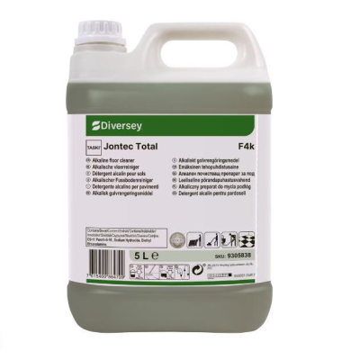 Jontec Total F4K, Alkalischer Fussbodenreiniger, 5L