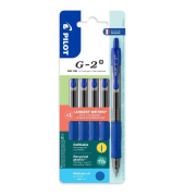 G2+ Gelschreiber mit Druckmechanik 2605003S4, 0,7mm, blau