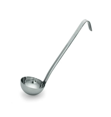 Sch&ouml;pfkelle aus Edelstahl, 90ml, Stiel 21 cm