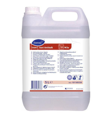 Sani Antikalk W3E Saurer Sanit&auml;r-Unterhaltsrein. + Entkalker, 5L