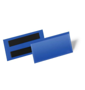 Etikettentasche 174107, magnetisch, 100x38mm, blau
