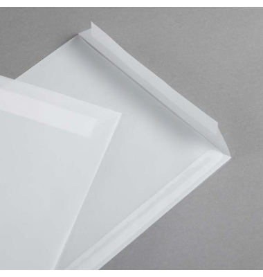 Versandtaschen, C4, haftklebend, ohne Fenster, transparent