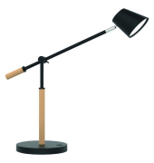 Schreibtischlampe, schwarz