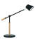 Schreibtischlampe, schwarz