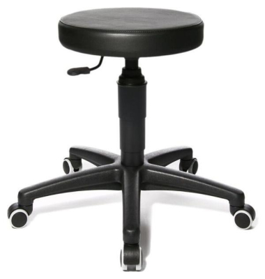 Arbeitshocker TEC 70 - Kunstlederbezug
