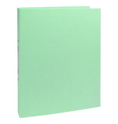 Ringbuch 54233E, A4 2 Ringe 30mm Ring-&Oslash; Recyclingkarton gr&uuml;n