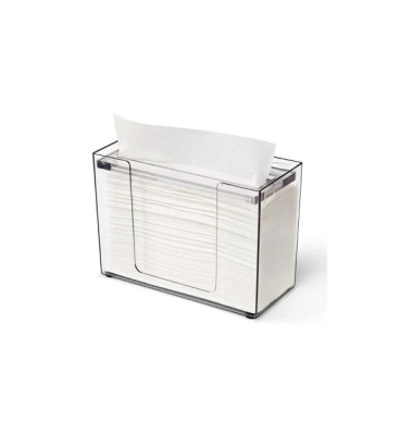 Falthandtuchspender 66872, transparent
