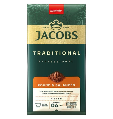 Kaffee Traditional 4039441, 500g, gemahlen im Vakuumbeutel