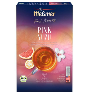 Fr&uuml;chtetee 109272, Pink Yuzu, in Beuteln