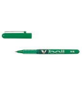 Tintenroller V-Ball 05 BL-VB5-G, Kappe, druckresistent, 0.5mm (F), gr&uuml;n