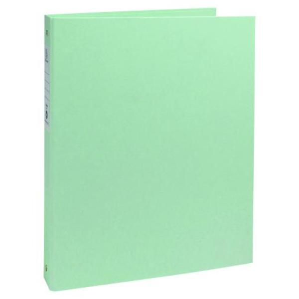Exacompta Ringbuch 51233E, A4 4 Ringe 30mm Ring-Ø Recyclingkarton grün 3130630512332 Exacompta