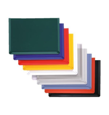 Einstecktasche 8250298, A4 quer, magnethaftend, hellgrau