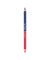 Silbentrennstift 810838, Ergonomische Dreikantform, blau und rot