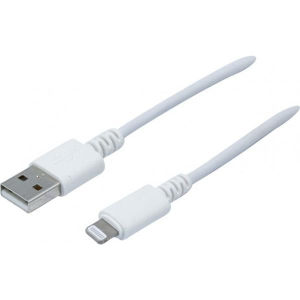 Dacomex USB-Lightning-Kabel 194041, weiß 3548381940418 Dacomex