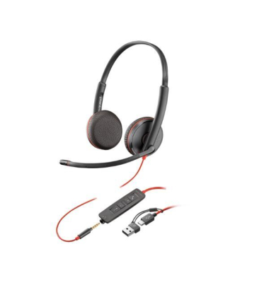 8X229AA BW3225 USB-CA 3,5mm Stereo Headset