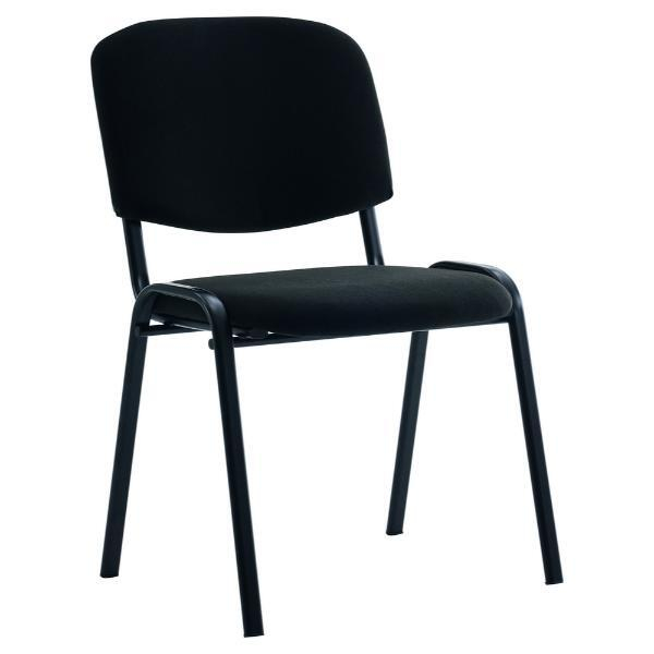 Alpedia Besucherstuhl C20 Mit Polster, Schwarz 3662168054911 Alpedia