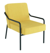 Medso Sessel Classic Stoff, Gr&ouml;&szlig;e: M, gelb