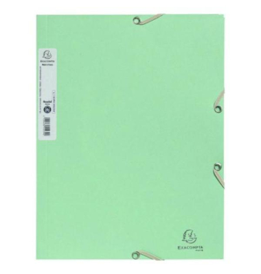 Sammelmappe AutentiK 55233E, A4 salbeigr&uuml;n, 2,5cm F&uuml;llh&ouml;he, Recyclingkarton 400g