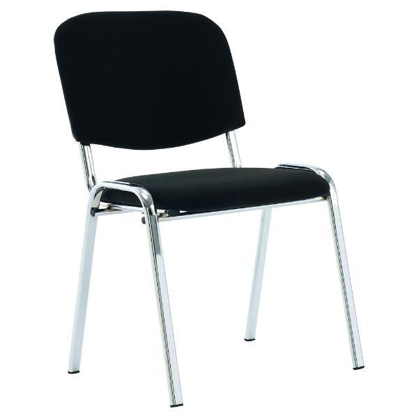 Alpedia Besucherstuhl C20 Mit Polster, SchwarzChrom 3662168054904 Alpedia