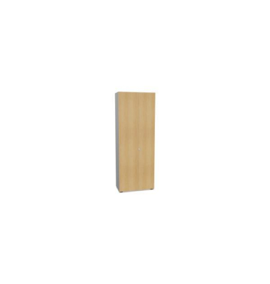 Garderobenschrank 80 x 42 x 215,6 cm (B x T x H), eiche