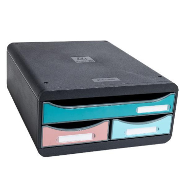 Schubladenbox 311606D, Small Box, Skandi, 3 Schubladen, sortiert
