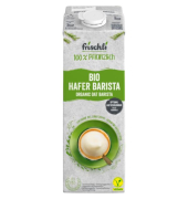 Haferdrink Barista 7501, 2,1% Fett, laktosefrei, vegan, 1 Liter, im Tetrapack