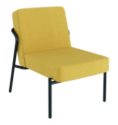 Medso Sessel Classic Stoff, Gr&ouml;&szlig;e: S, gelb