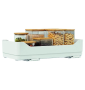 KITCHEN Bodenauszug f&uuml;r die K&uuml;che, 29 x 49 x 12 cm, wei&szlig;