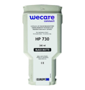 Wecare Tinte kompaibel mit Hp 730 Schwarz