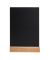 Tischtafel A5 in Schieferoptik 85240D, 148x52x210 mm, schwarz