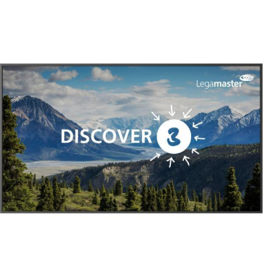 DISCOVER 3 professional Display DIS-7520 EU, 75 Zoll