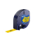 Schriftband S0721620, 12mm x 4m, schwarz auf gelb