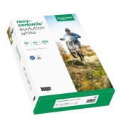 Recyclingpapier Evolution White 2100011078 A5 80g hochwei&szlig; 100er Wei&szlig;e 