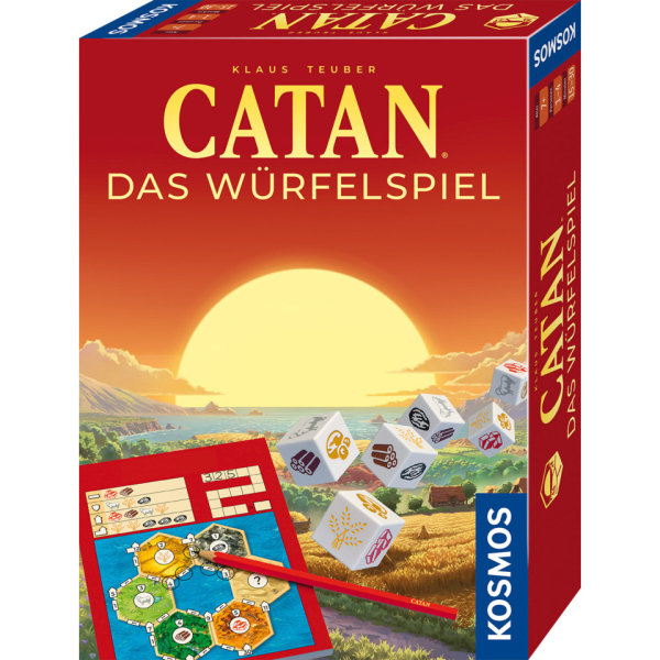 Kosmos CATAN Das Würfelspiel 4002051685201 Kosmos