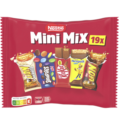 Nestle Minischokolade Minis Mix Bag 19St