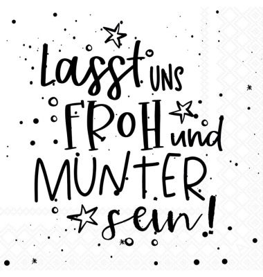 Motivservietten 33321330, 3-lagig