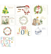 Weihnachtskarte midi sortiert
