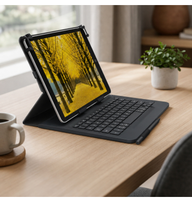 Universal Bluetooth Tastatur und Folioh&uuml;lle