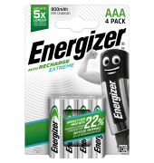 Akkus Recharge Extreme, AAA / Micro / HR03, 1,2 Volt