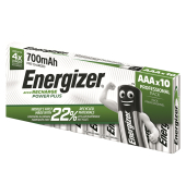 Akkus Recharge Power Plus, AAA / Micro / HR03, 1,2 Volt