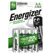 Akkus Recharge Power Plus, AA / Mignon / HR06, 1,2 Volt